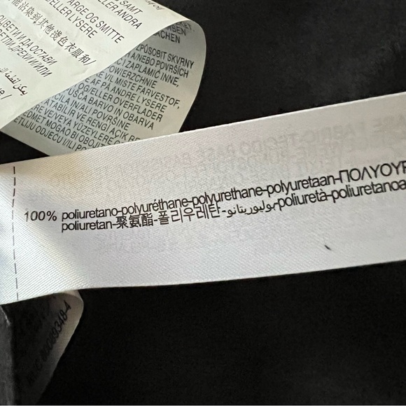 NWT 7 FOR ALL MANKIND FAUX Leather skirt - Picture 8 of 8